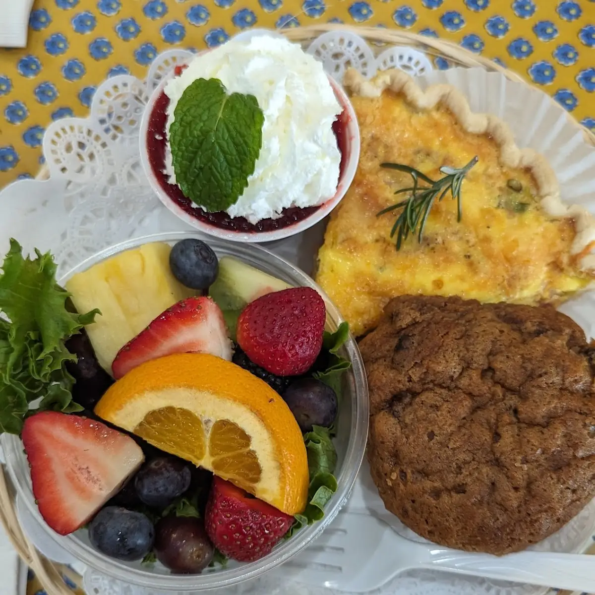 Quiche Plate