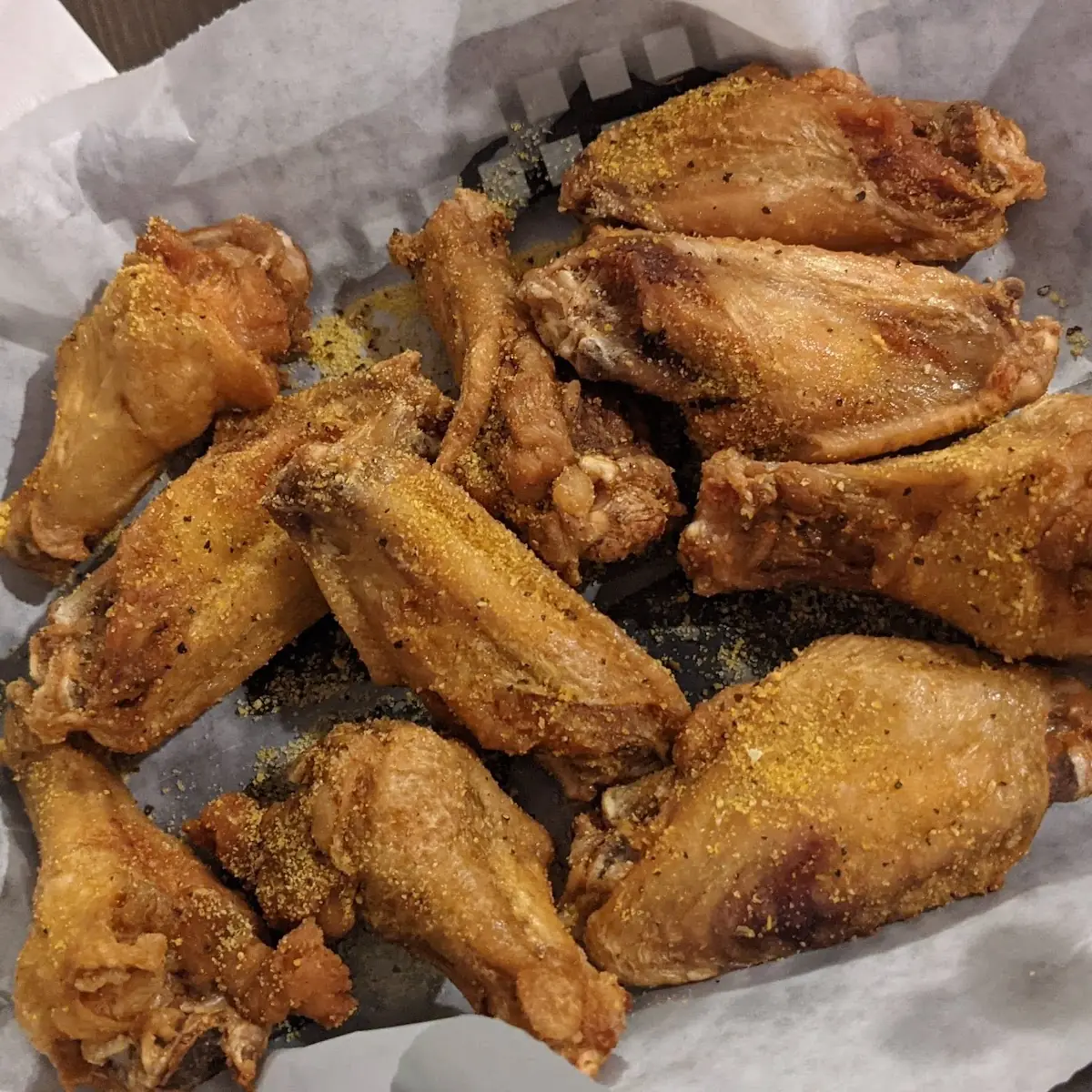 Lemon Pepper Dry Rub Wings