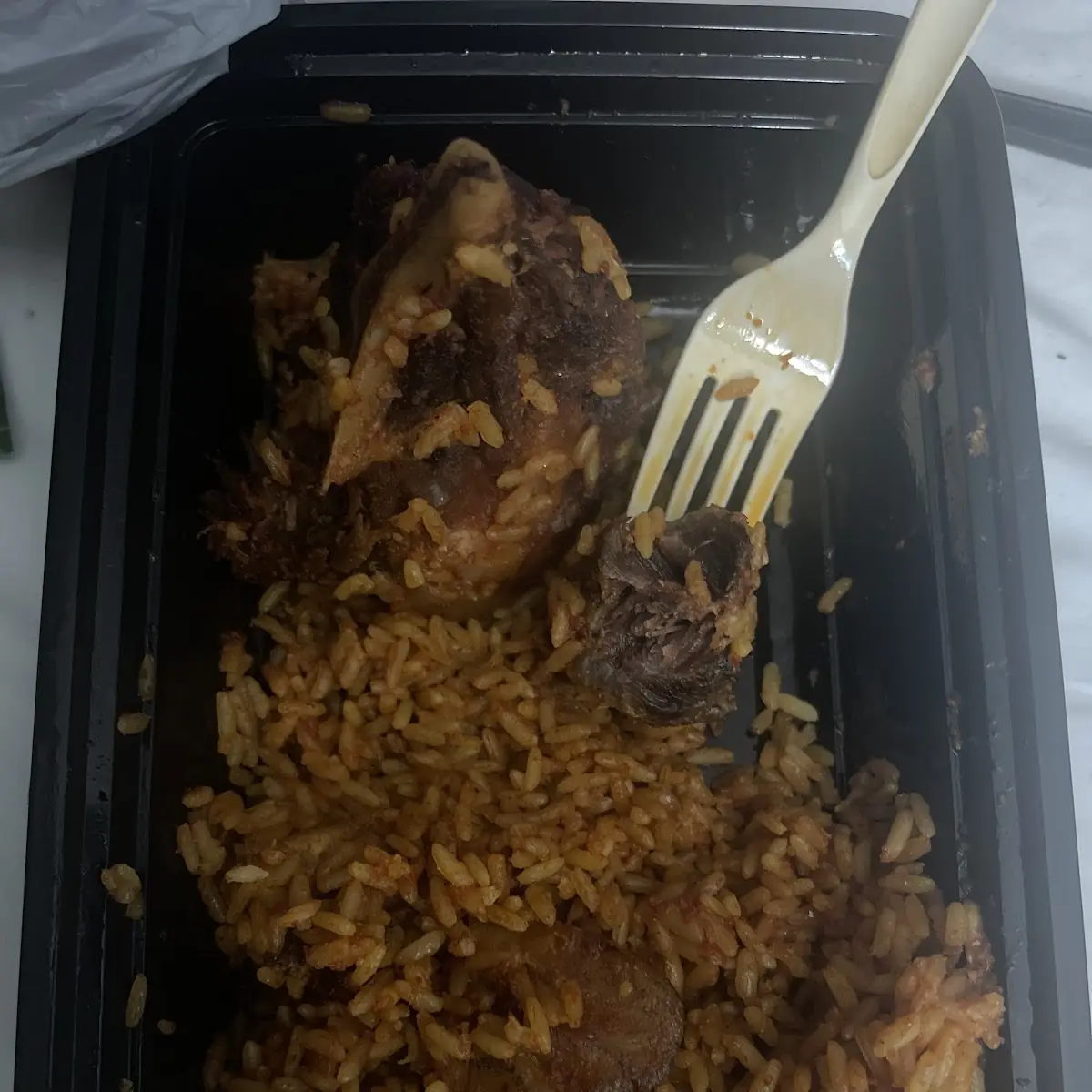 Beef with Jollof Rice