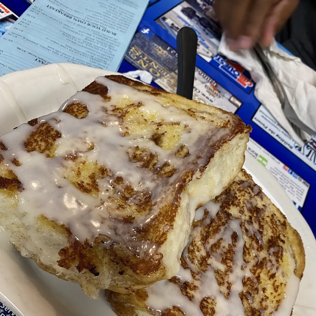 Grilled La Cinnamon Bread