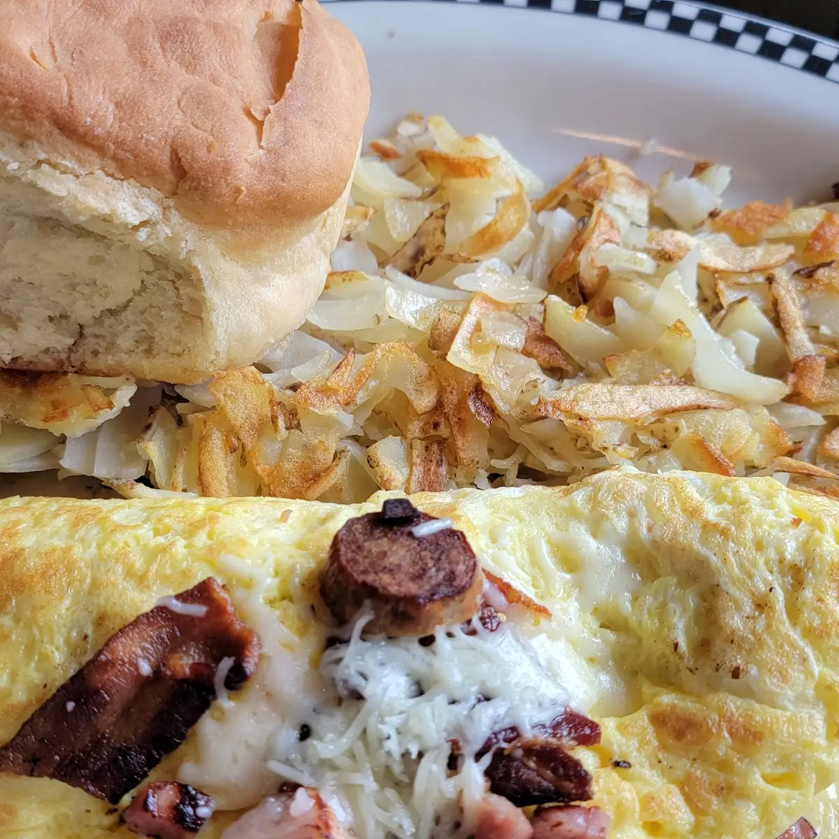 Ham and Cheese Omelet