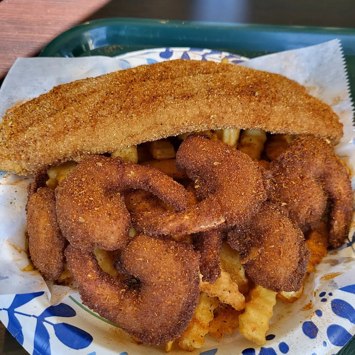 Fried Shrimp and Catfish