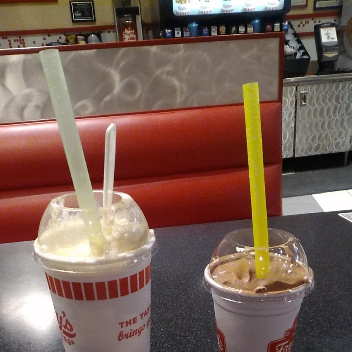 Root Beer Float and Chocolate Shake