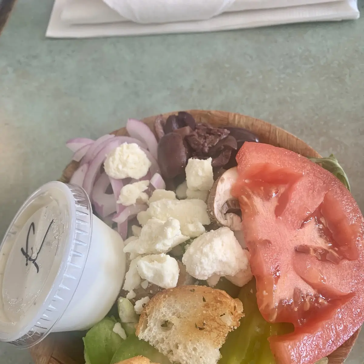 Side Salad with Ranch