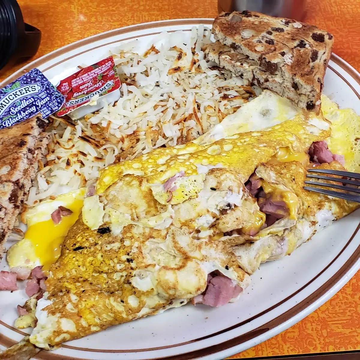 Ham & Cheese Omelette