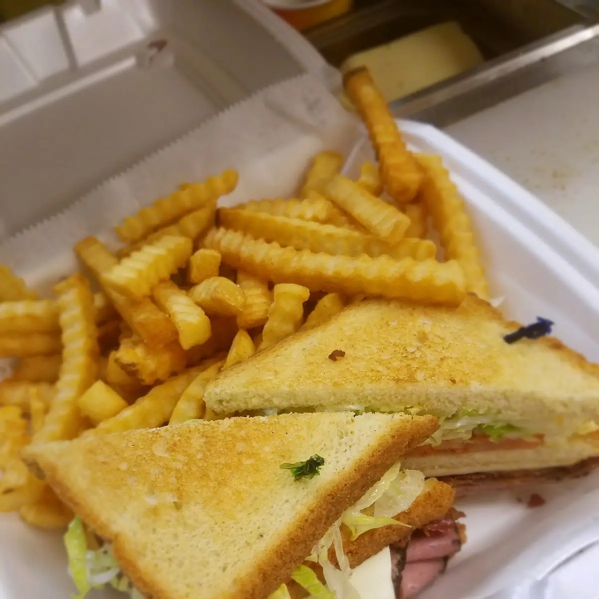 Tuna Club Sandwich