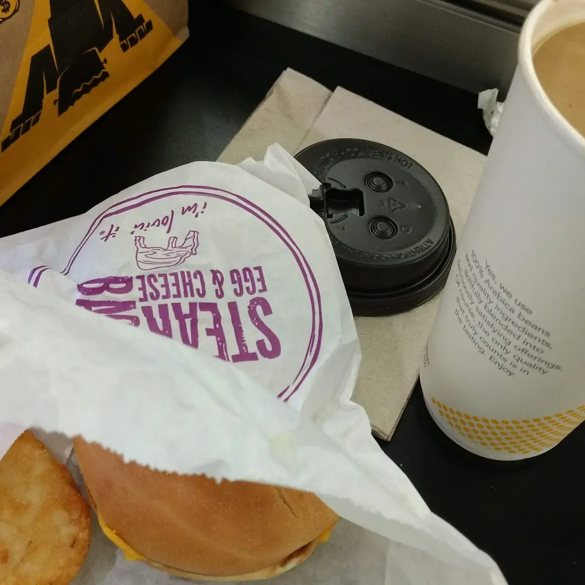 Steak Egg and Cheese Bagel