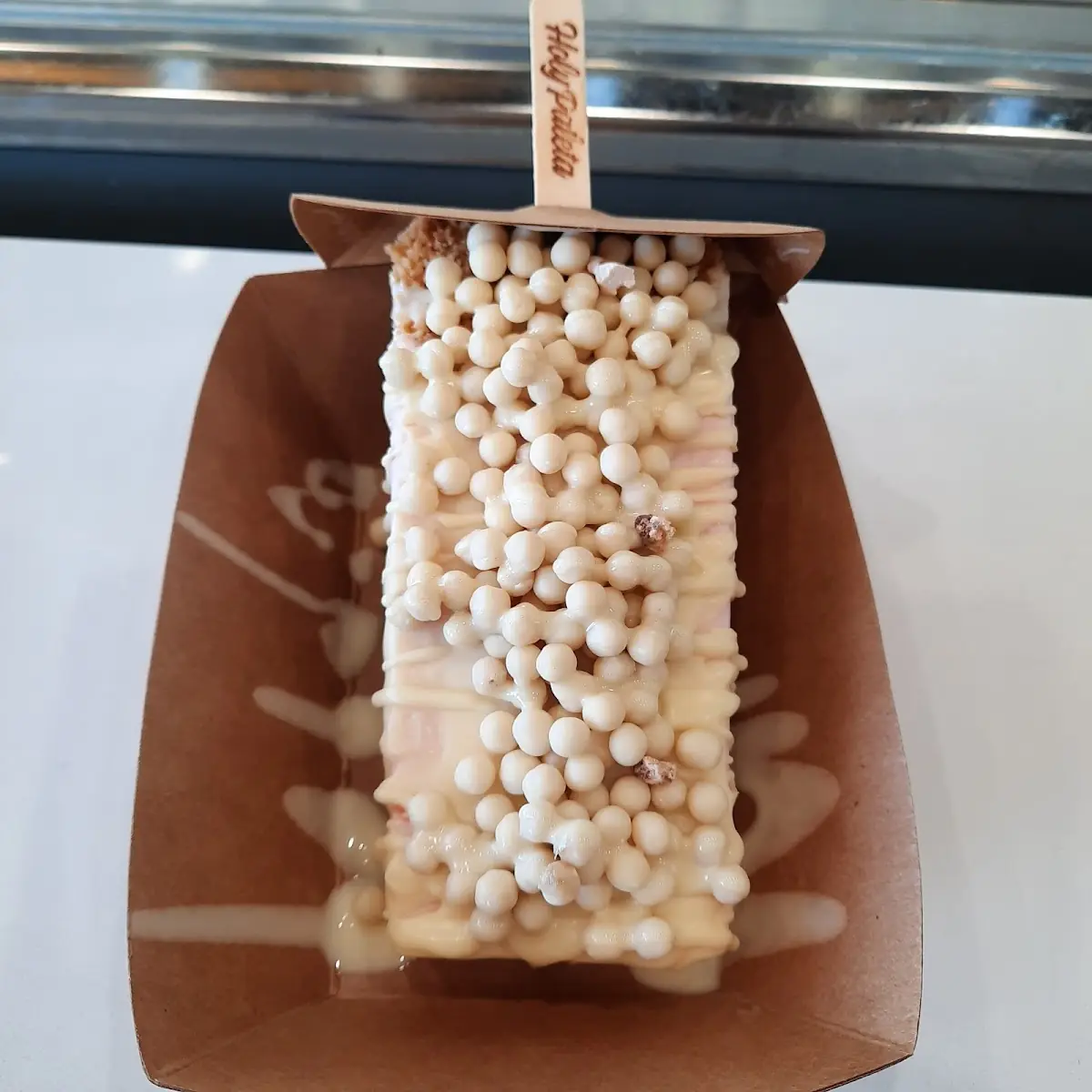 Strawberry Cheesecake Ice Cream Popsicle