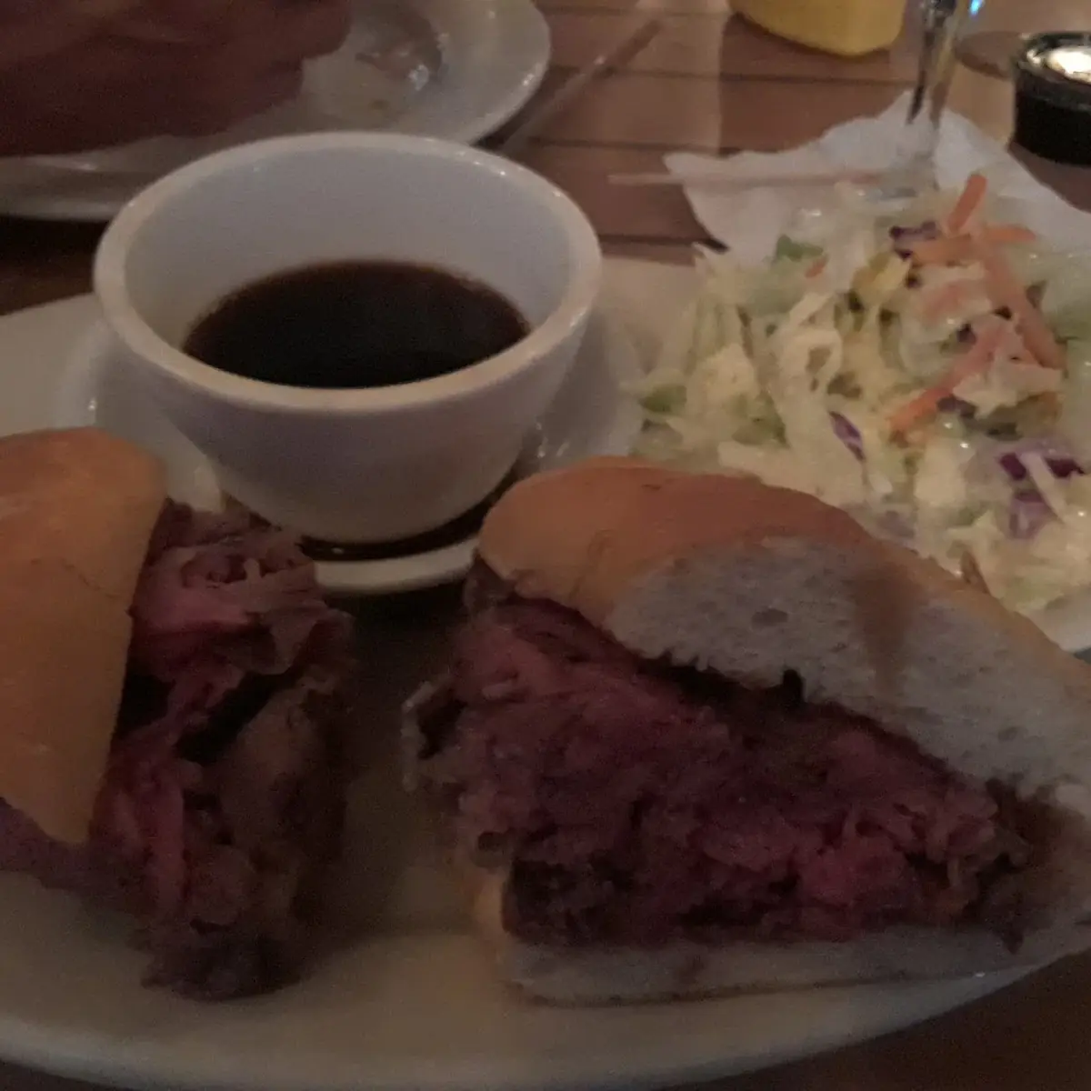 Prime Rib French Dip Sandwich