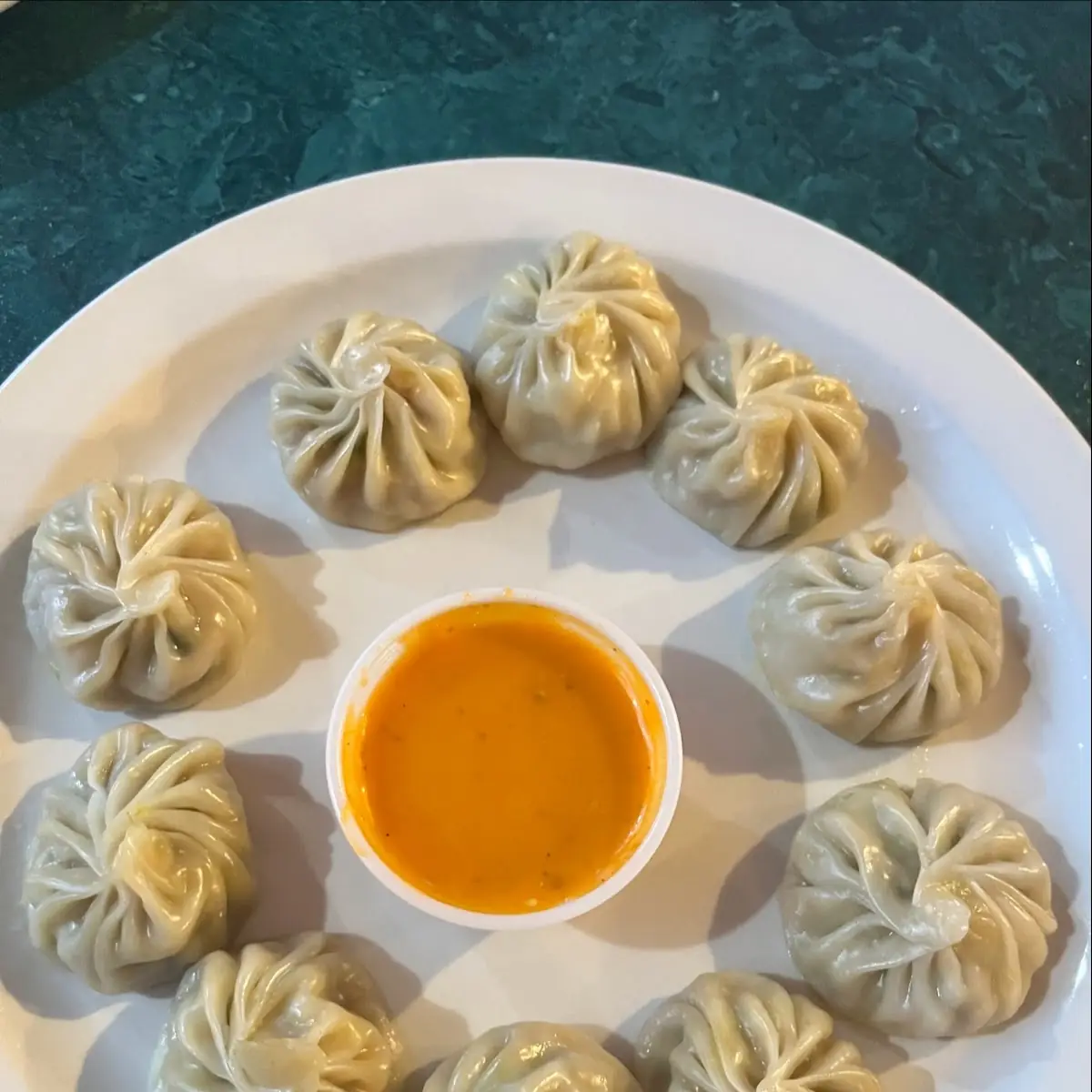 Chicken Momo Dumplings 10 pcs, Hakka Khazana Bar and Grill