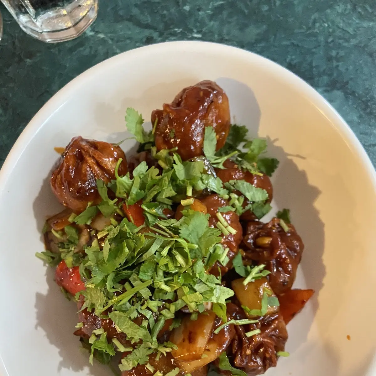 Chilli Veg Momos, Hakka Khazana Bar and Grill