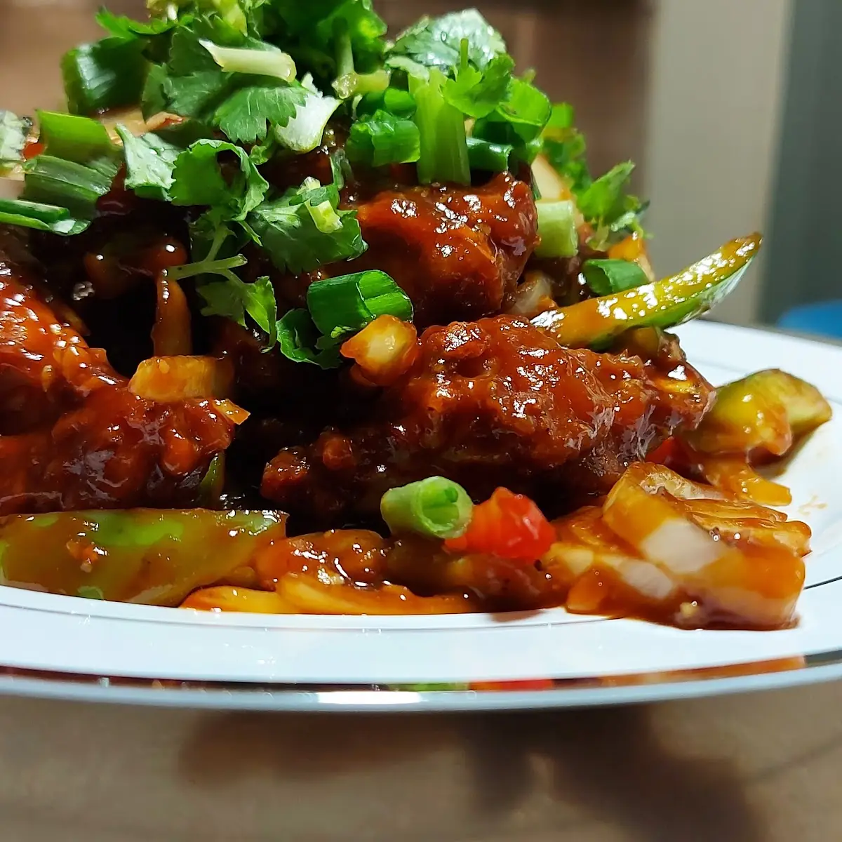 Chilli Wings, Hakka Khazana Bar and Grill