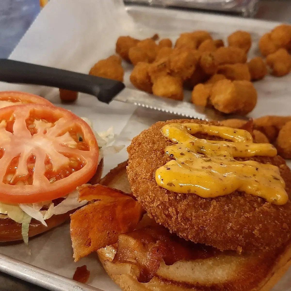 Crab Cake Sandwich