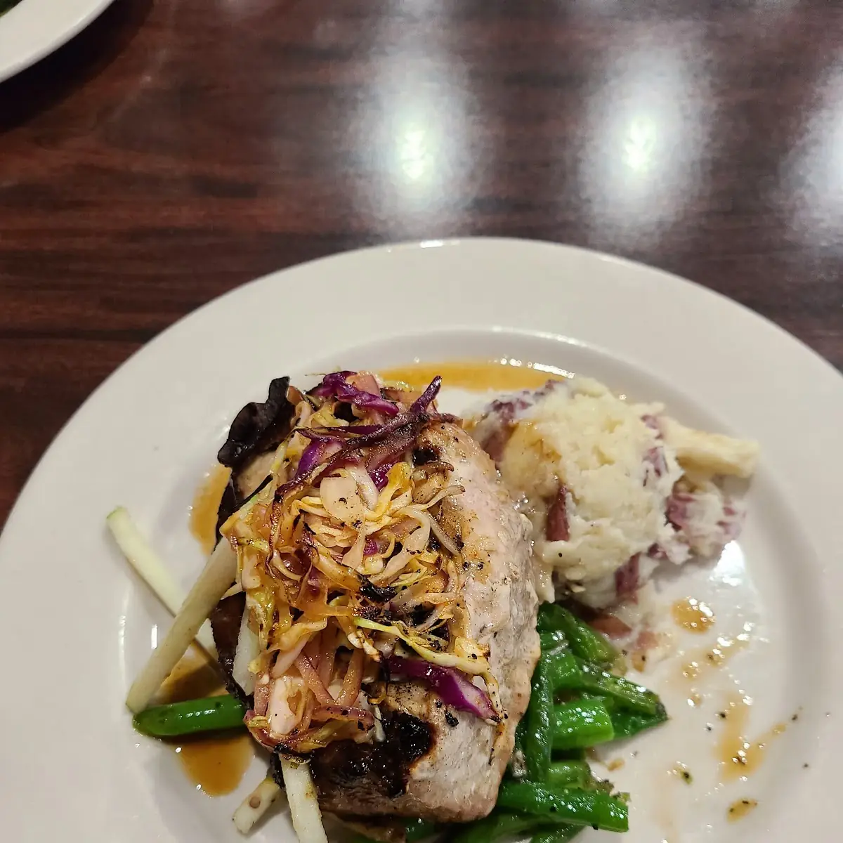 Maple Glazed Pork Chop