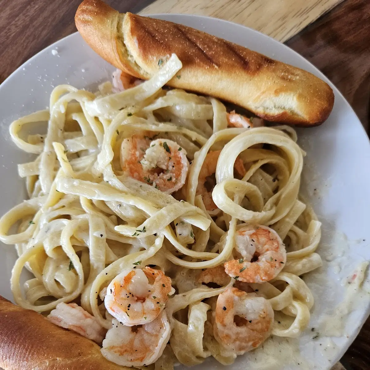 Shrimp Alfredo