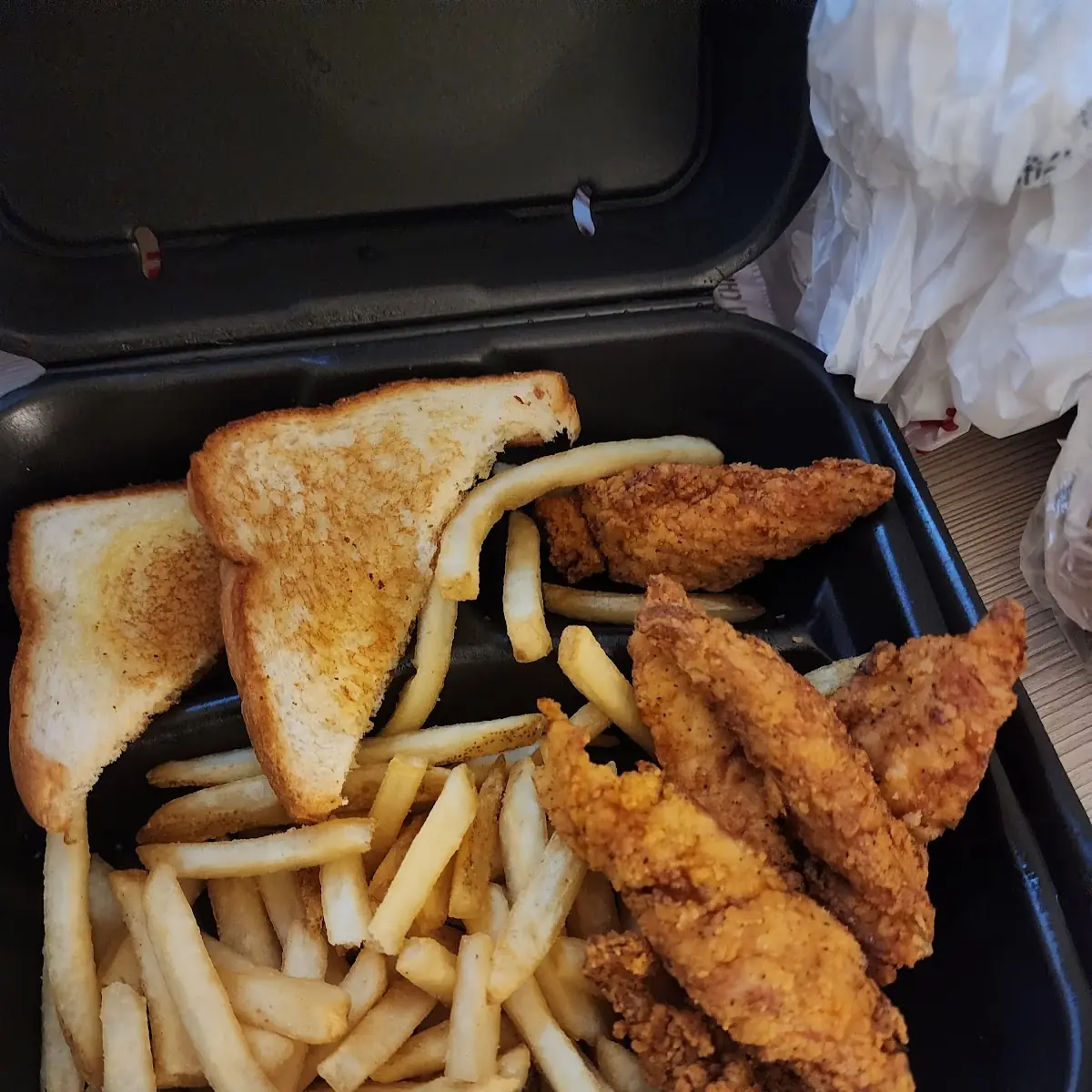 Chicken Strip Dinner Rolls