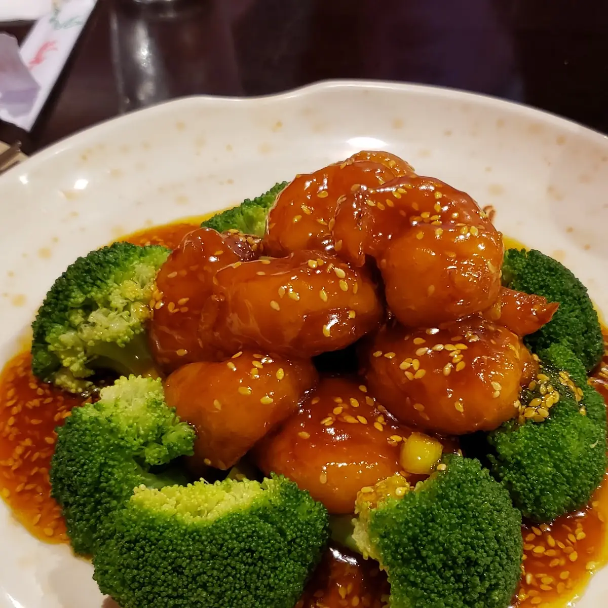 Sesame Shrimp Dinner