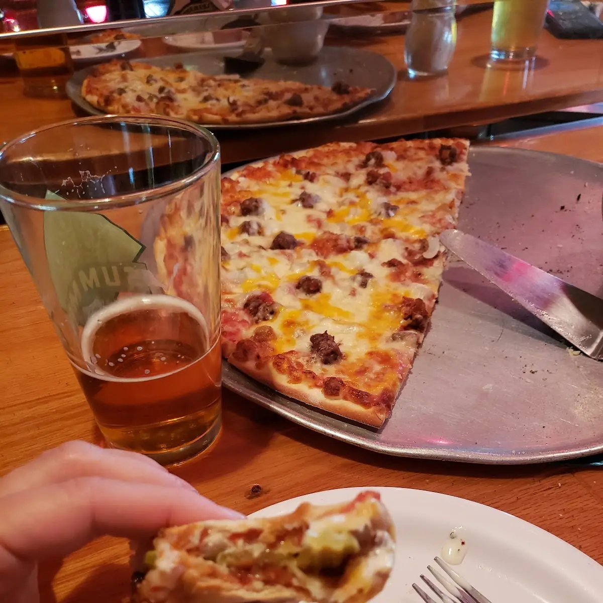 Bacon Cheeseburger Pizza