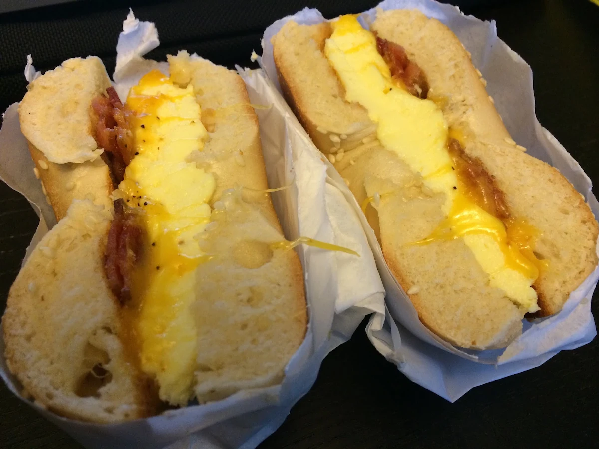Bacon Egg and Cheese Bagel