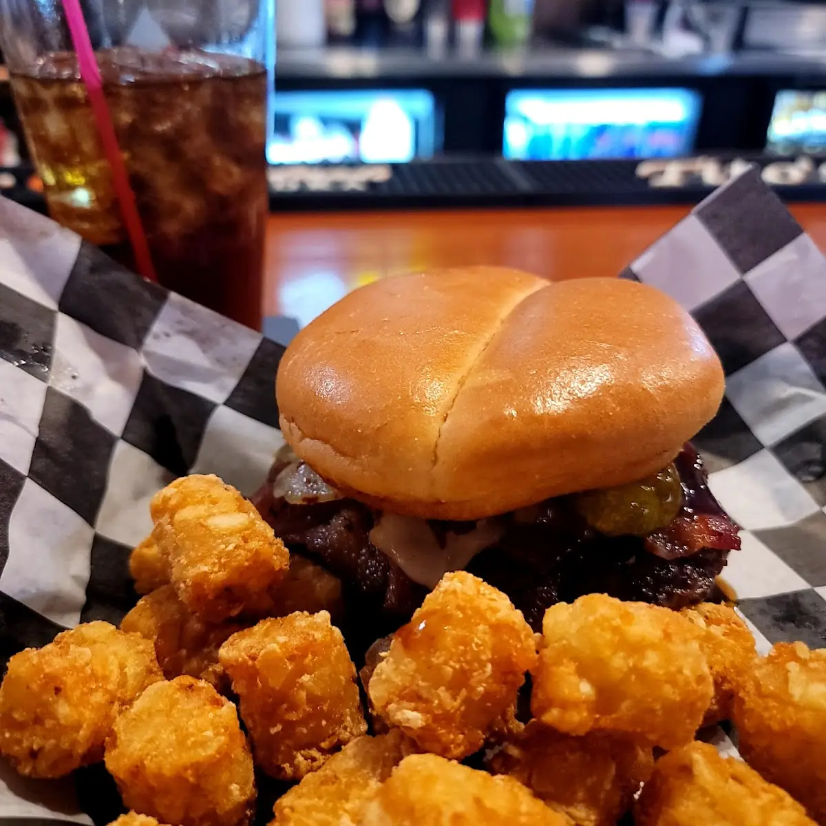 Bourbon Bacon Cheeseburger