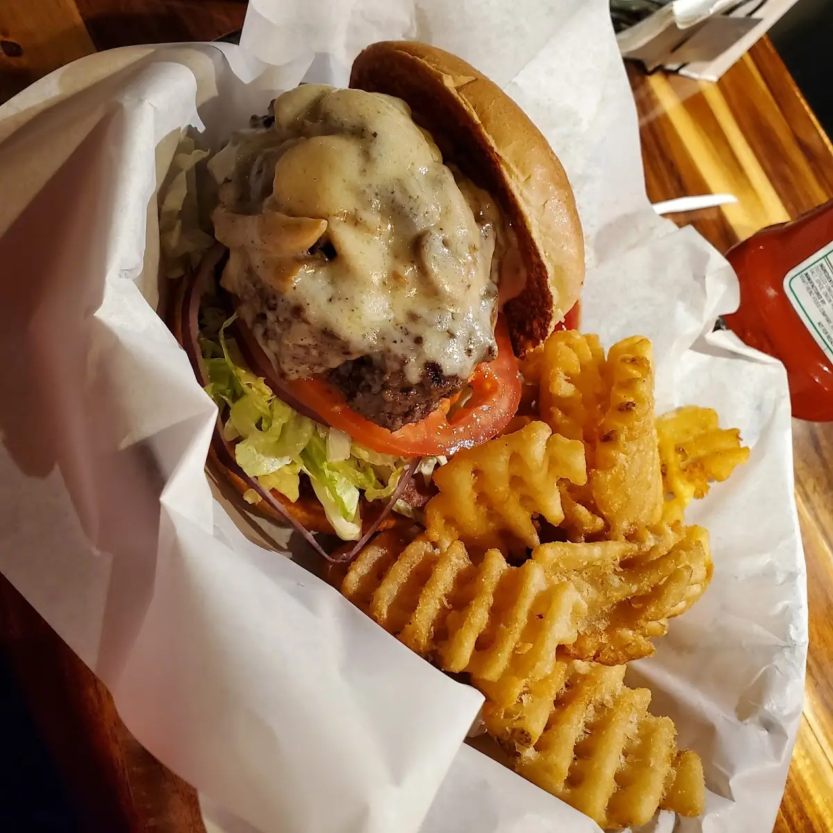 Mushroom & Swiss