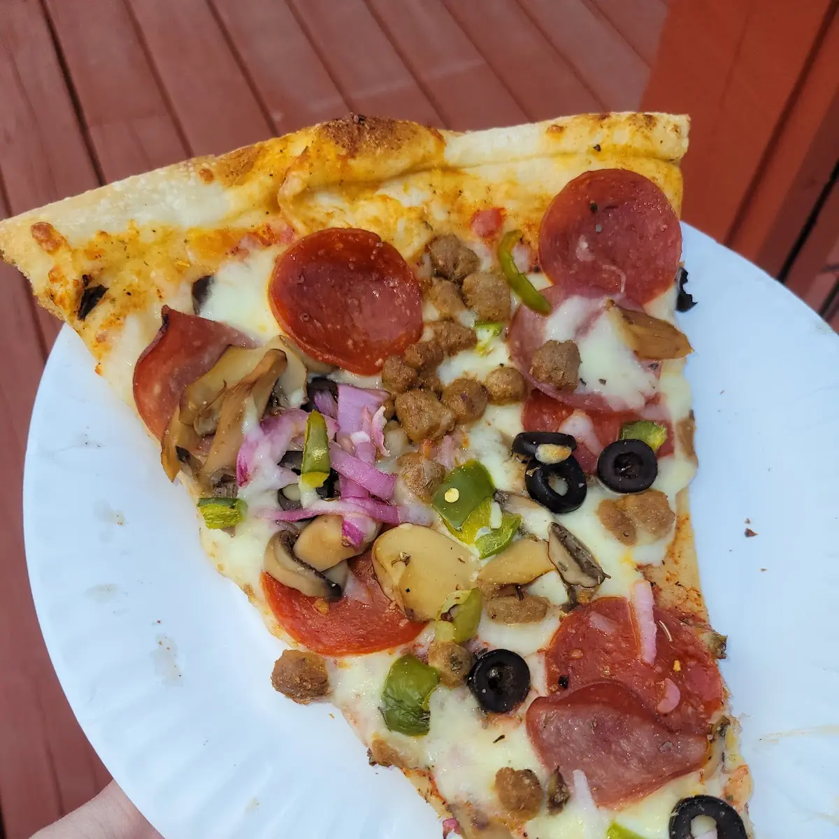 Supreme Pizza Slice