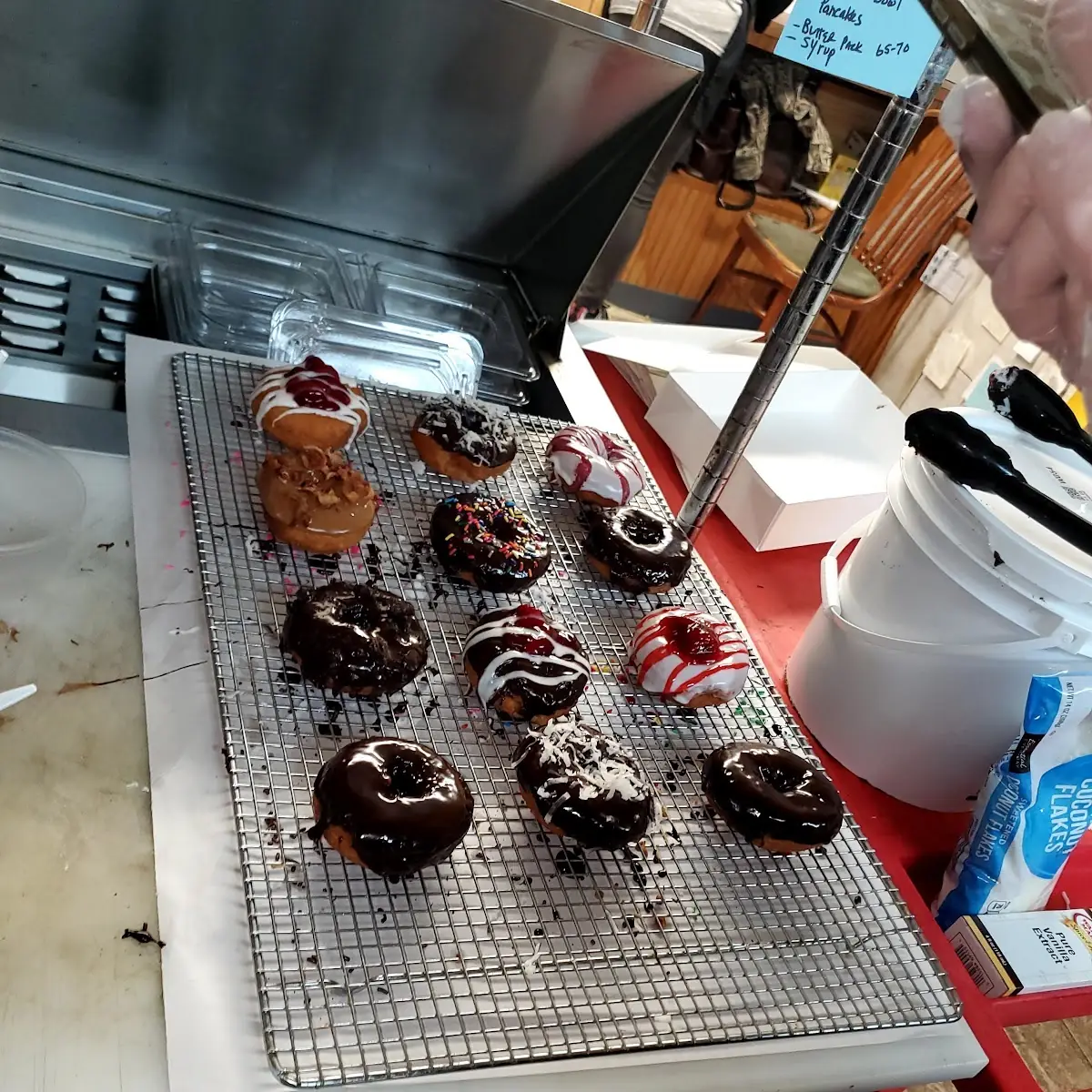 jumbo chocolate chip muffin