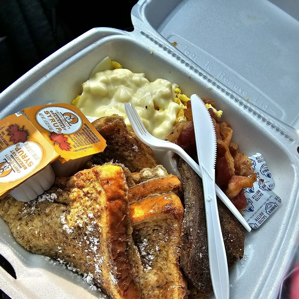 Egg & Cheese on Toast or Roll