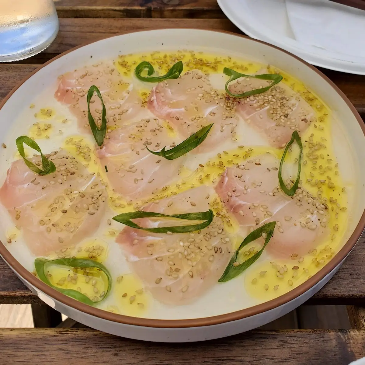Hamachi Crudo