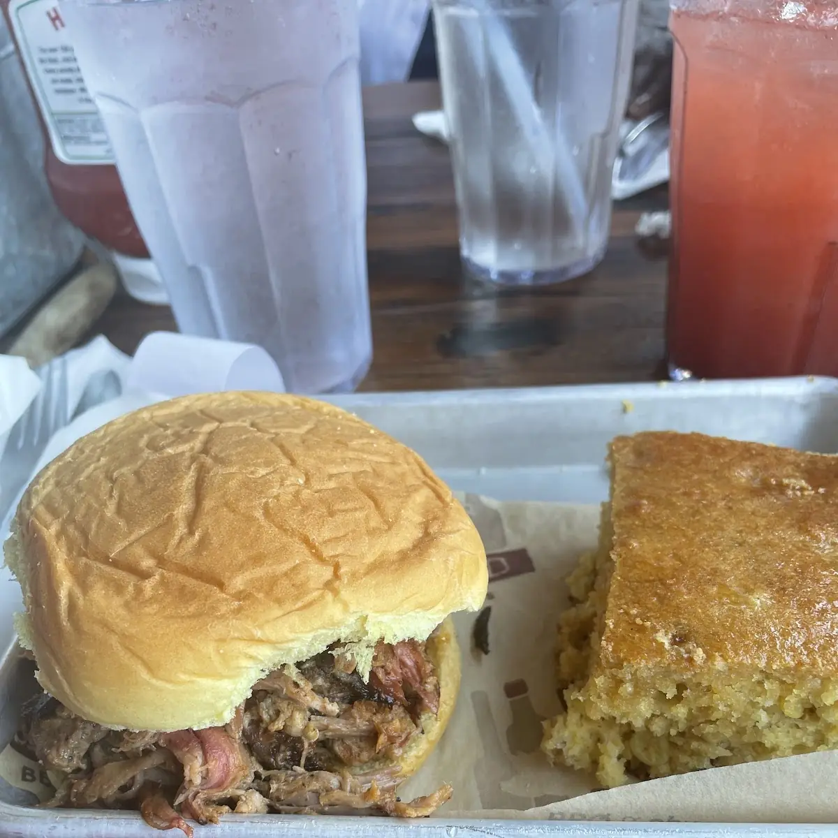 Pull Pork with Cornbread
