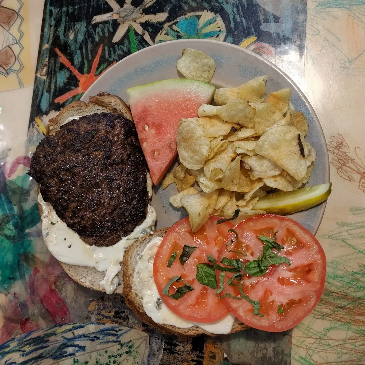 Bruschetta Burger