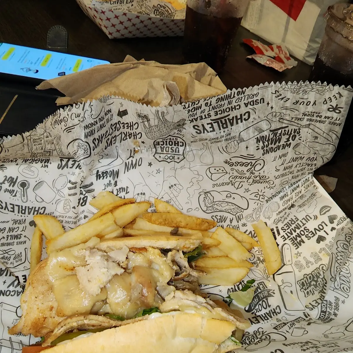 Chicken Philly Sandwich