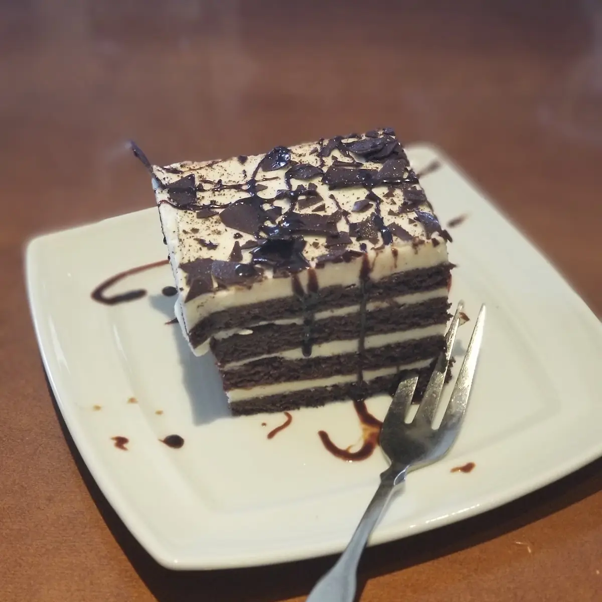 Chocolate Brownie Lasagna