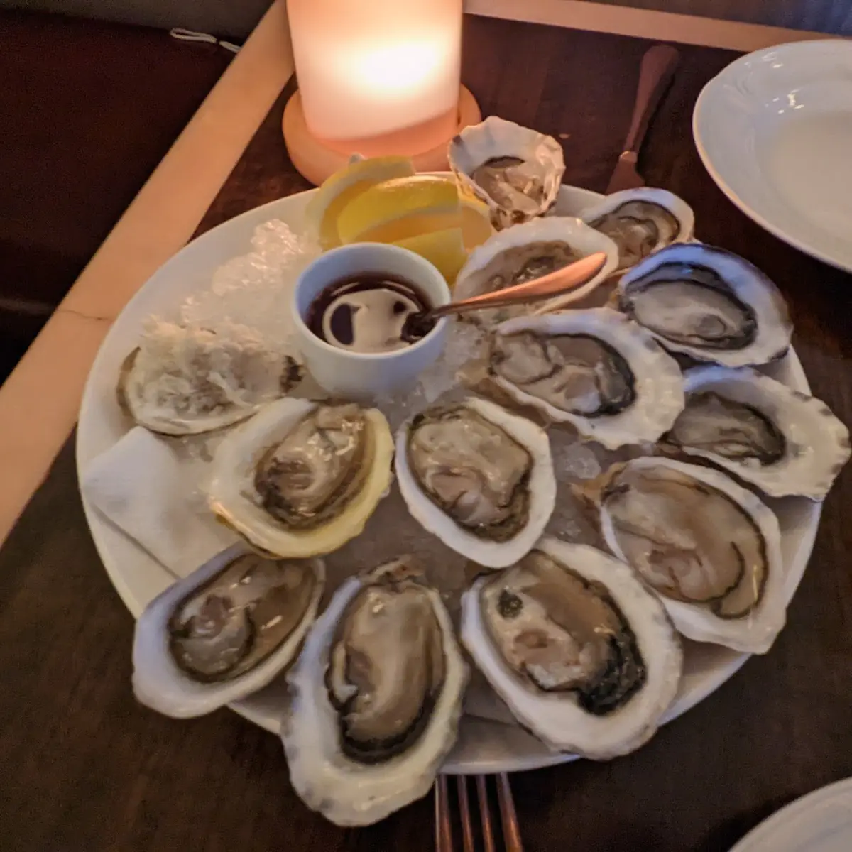 Oysters on the Hall Shell