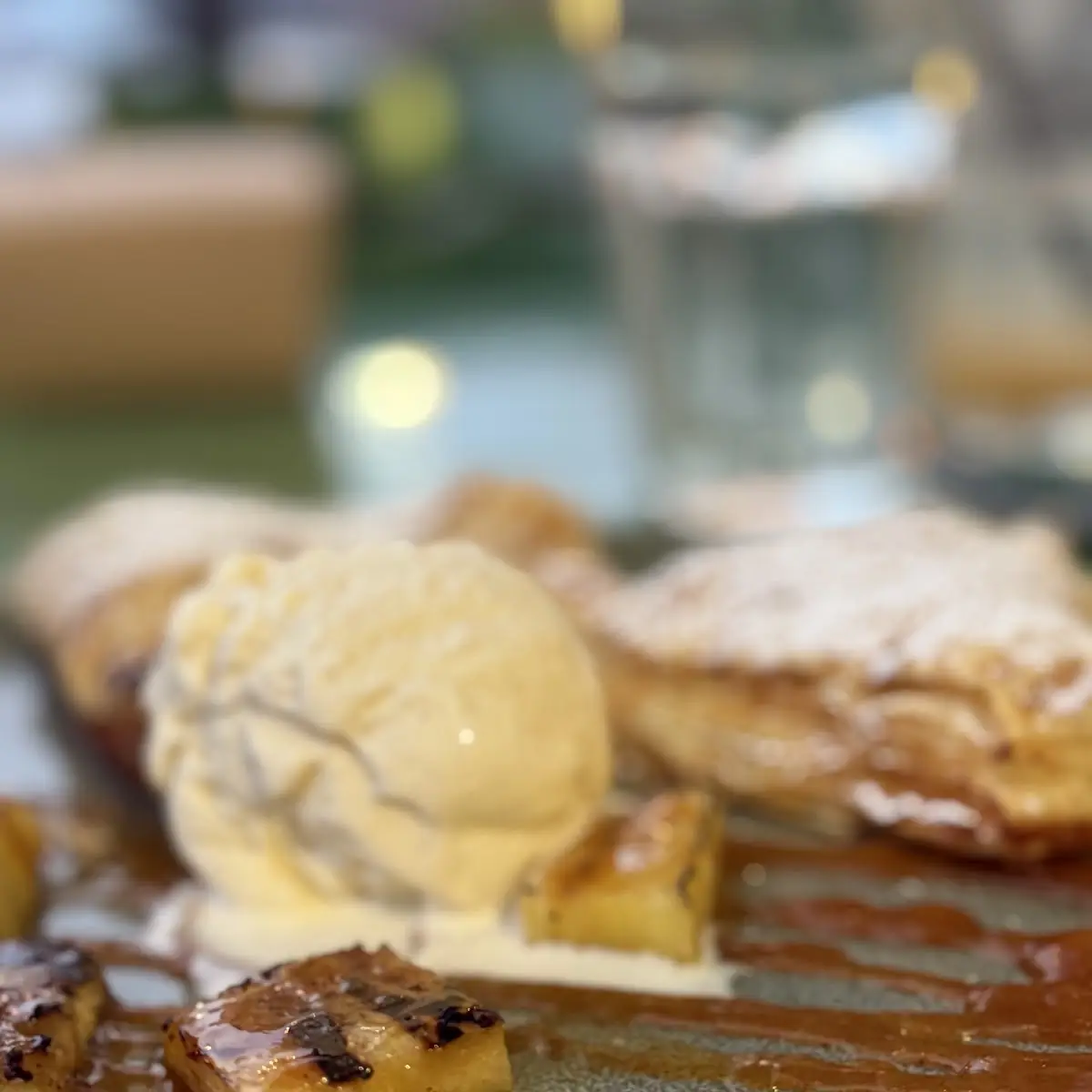 Grilled Pineapple Turnover