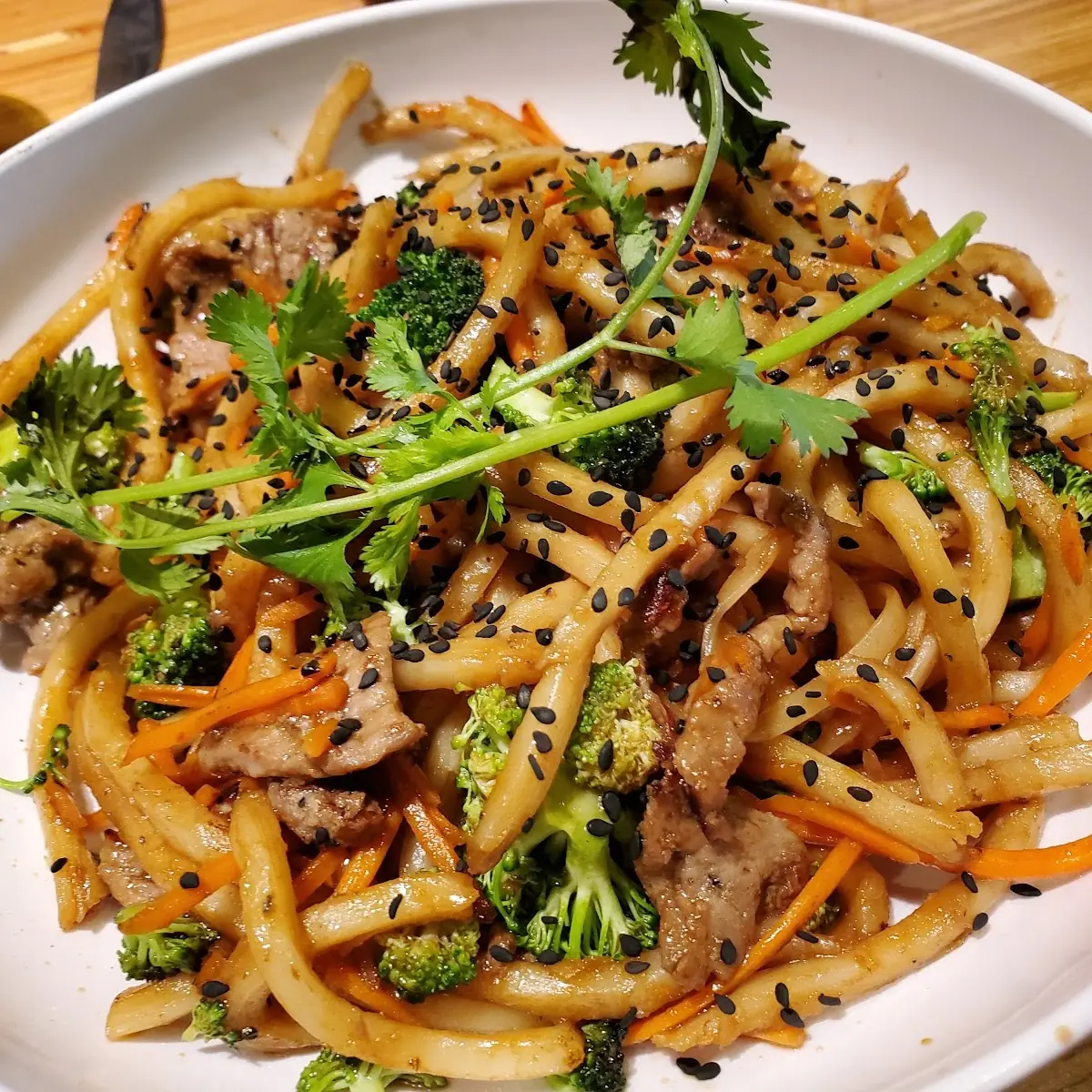 Spicy Korean Beef Noodles