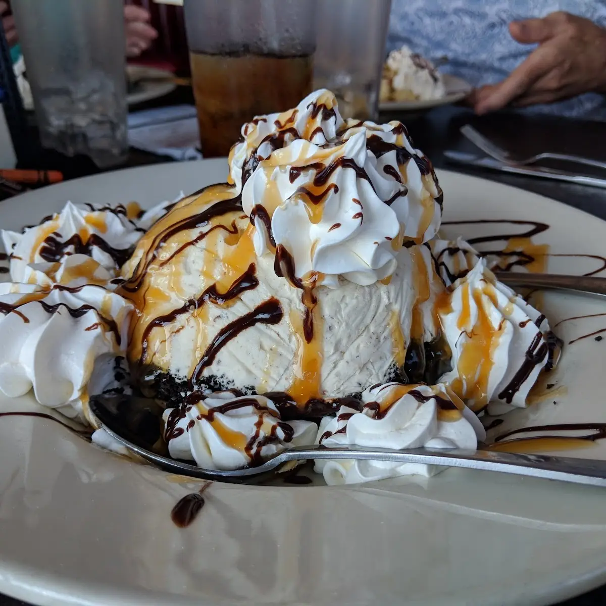 Vix Bread Pudding with Bourbon Caramel