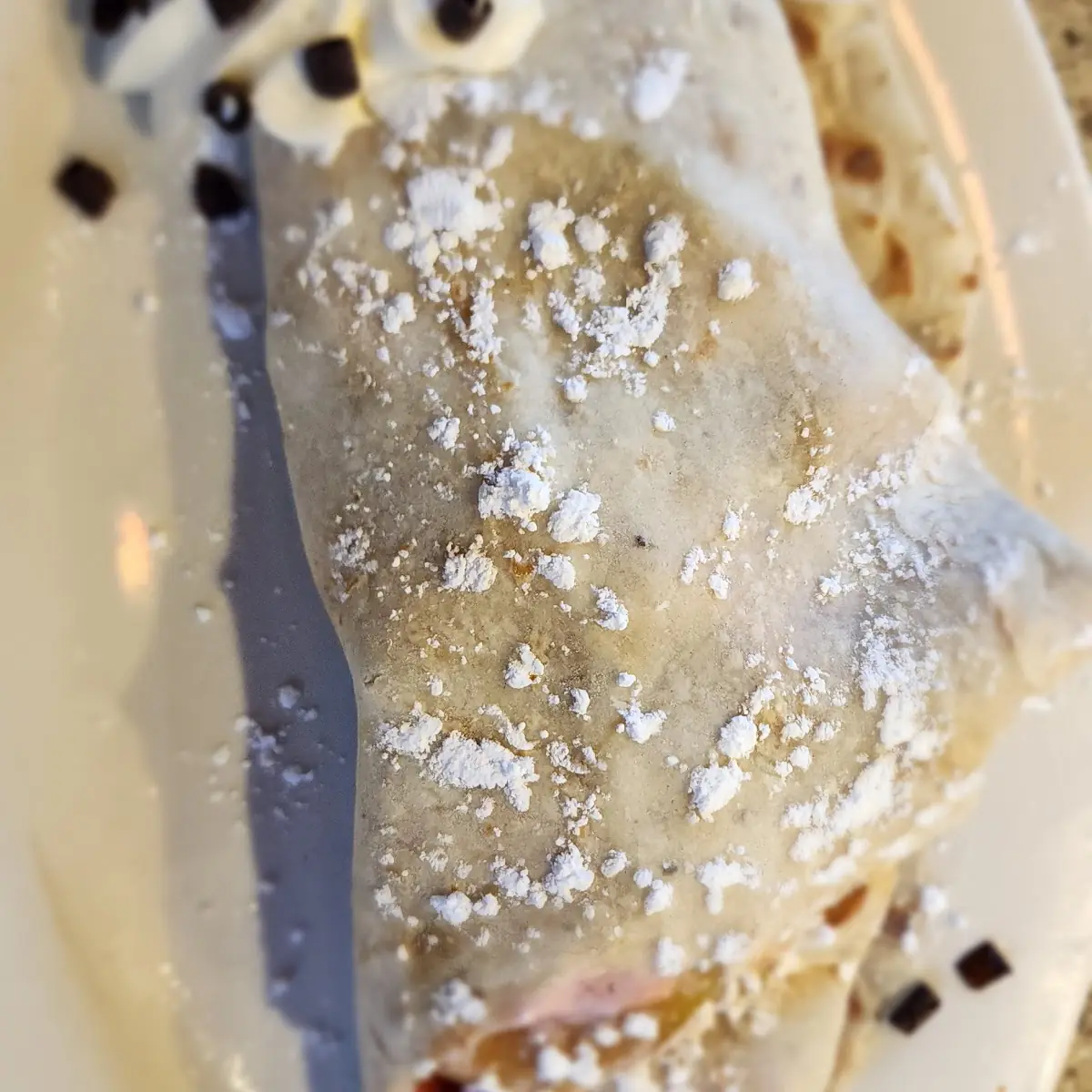 Warm Lefse with Butter & Cinnamon Sugar