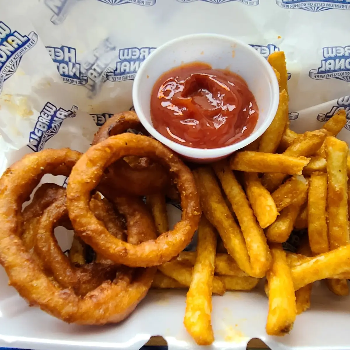 Onion Rings and Fries