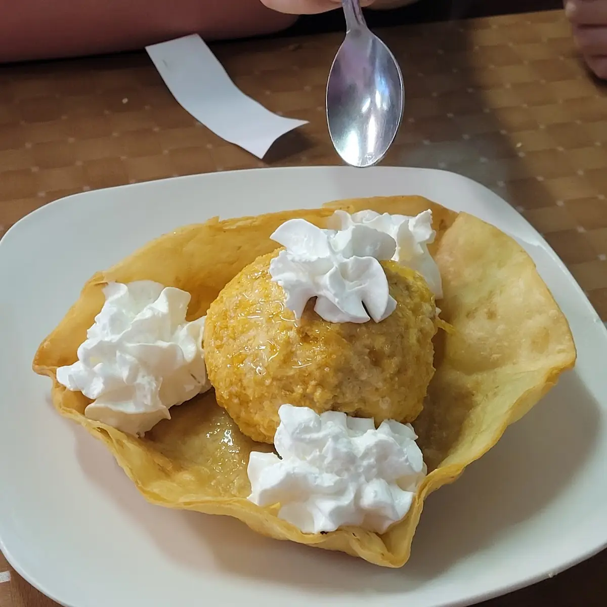Nieve Frita or Fried Ice Cream