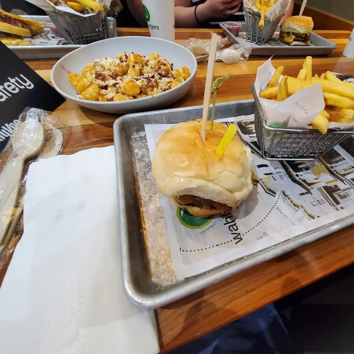 Peanut Butter Bacon Cheeseburger Combo
