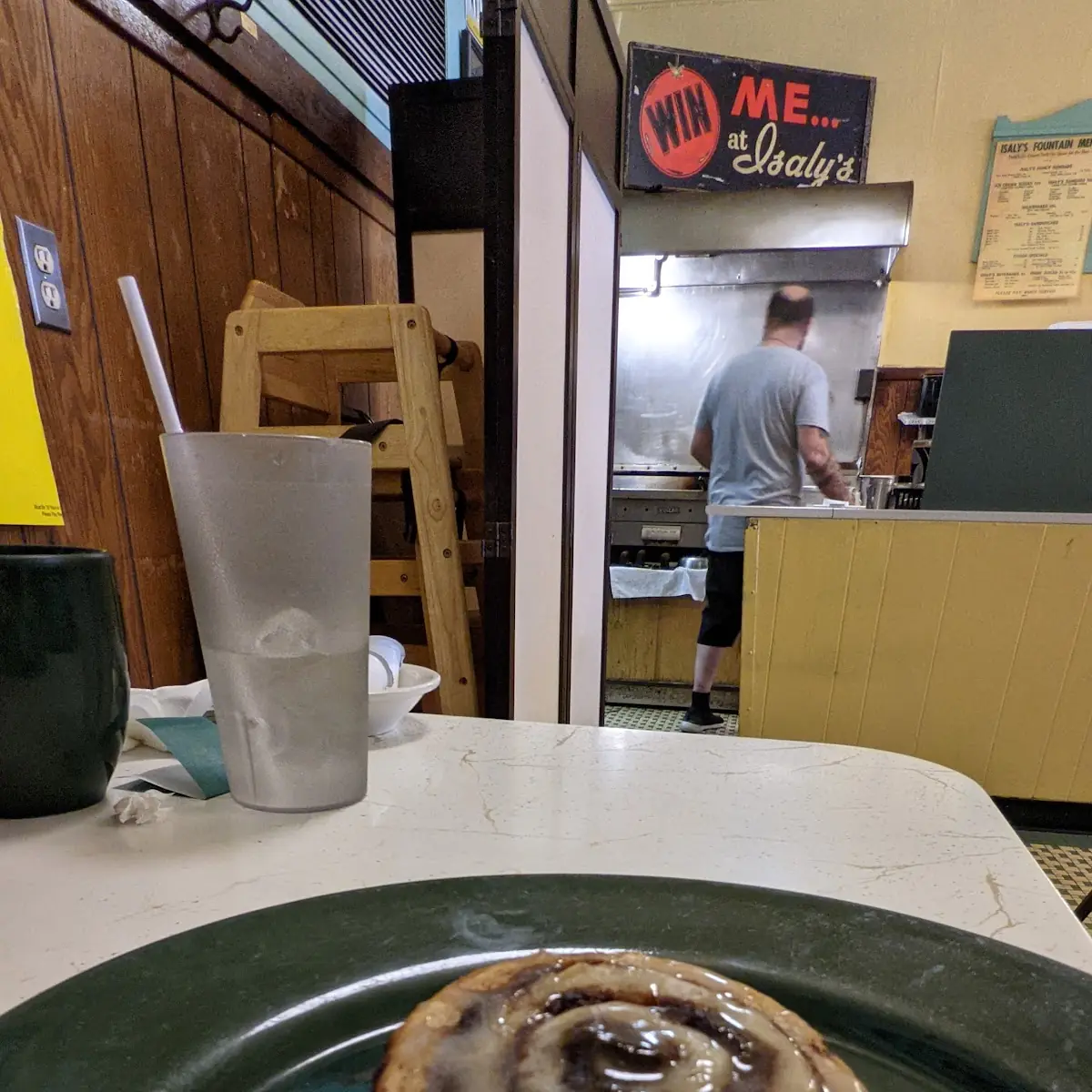 Warm Cinnamon Roll