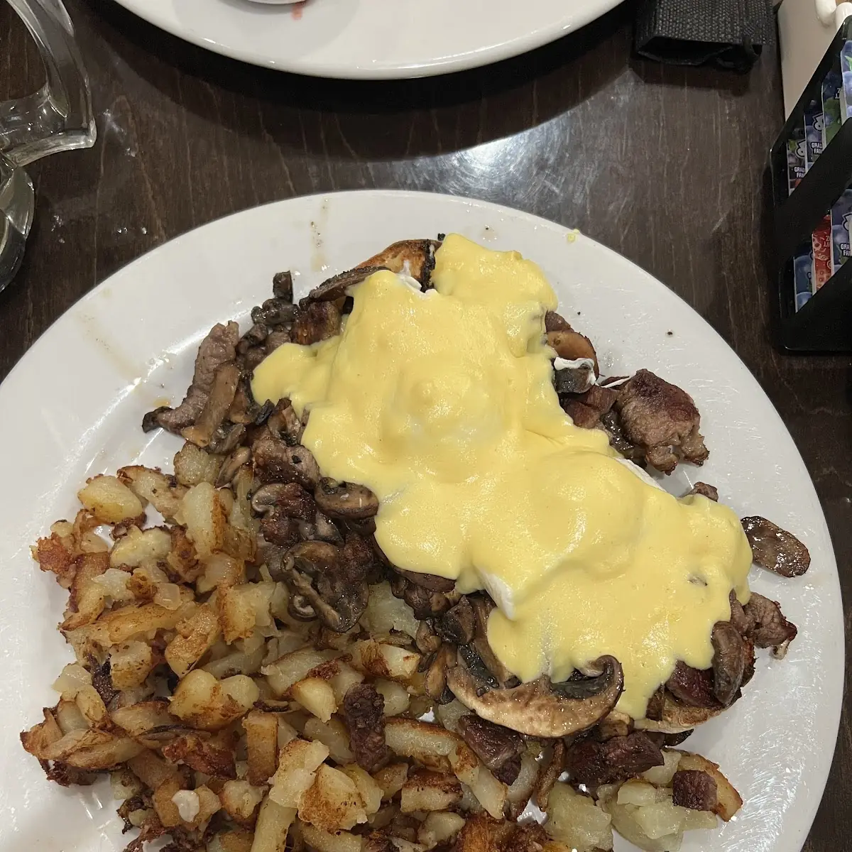 Egg Benedict with Steak