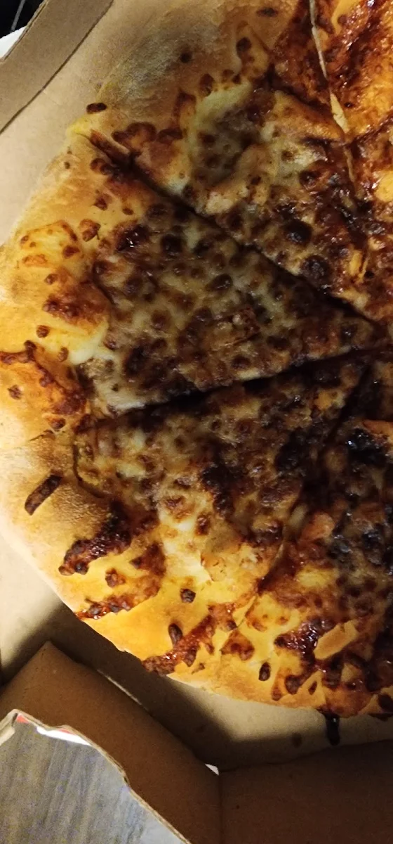 Disappointing Dried Out Barbecue Chicken Pizza