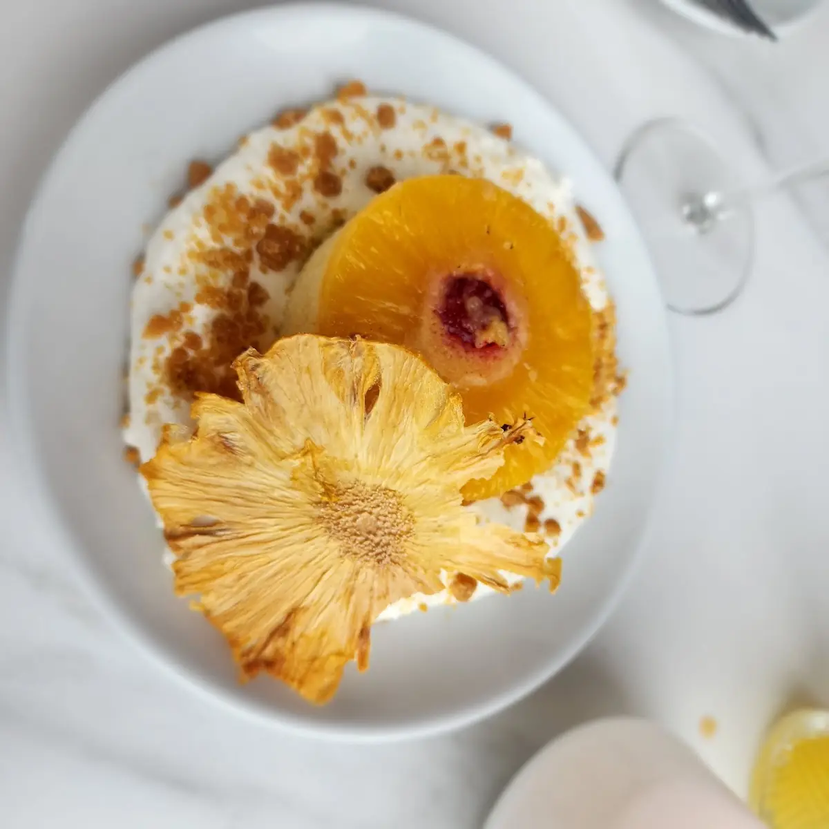 Blood Orange Creme Brulee