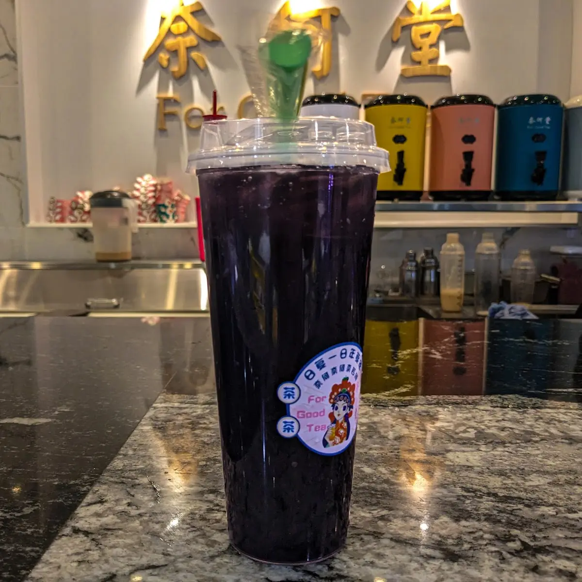 Grape Green Tea