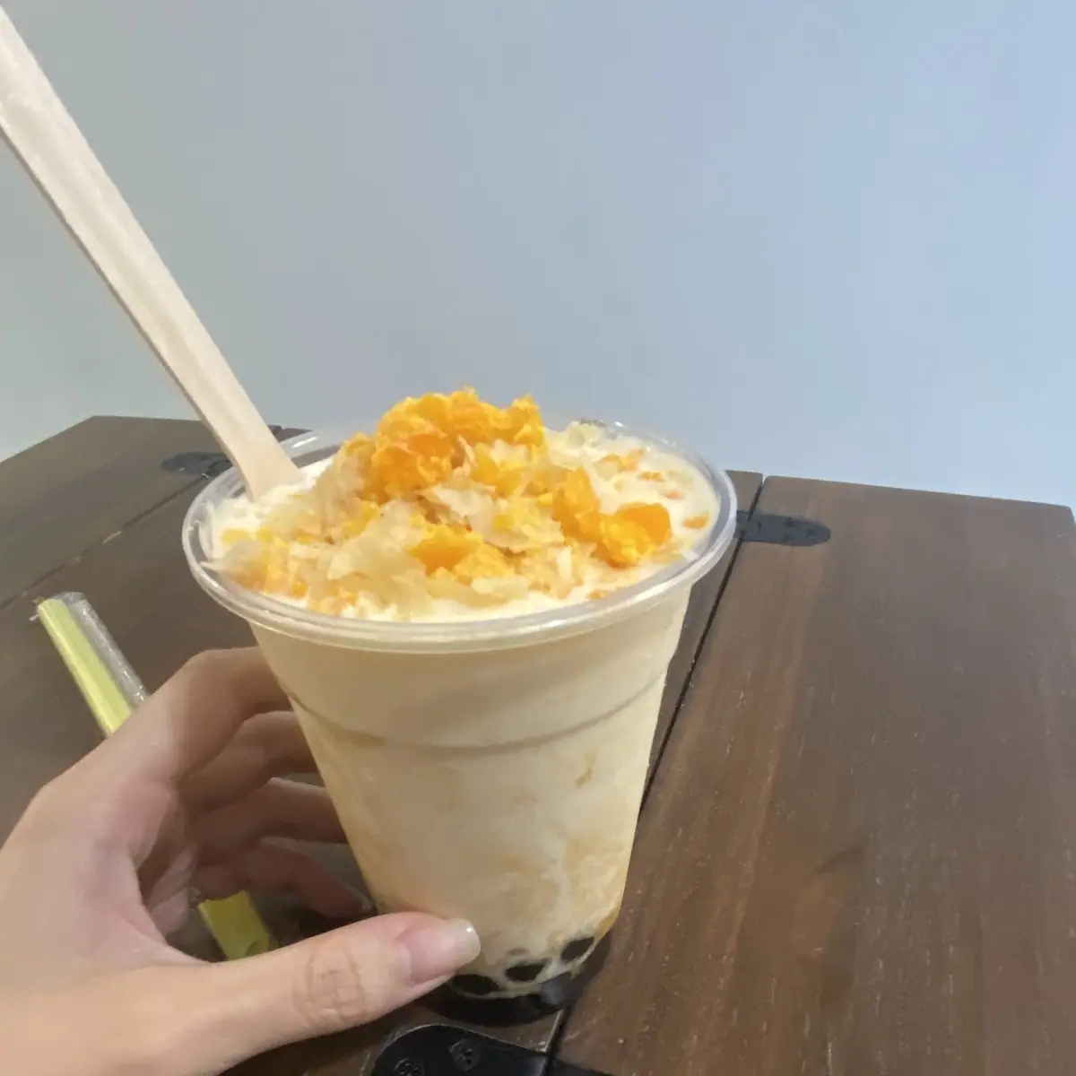 Mango Cheese Foam