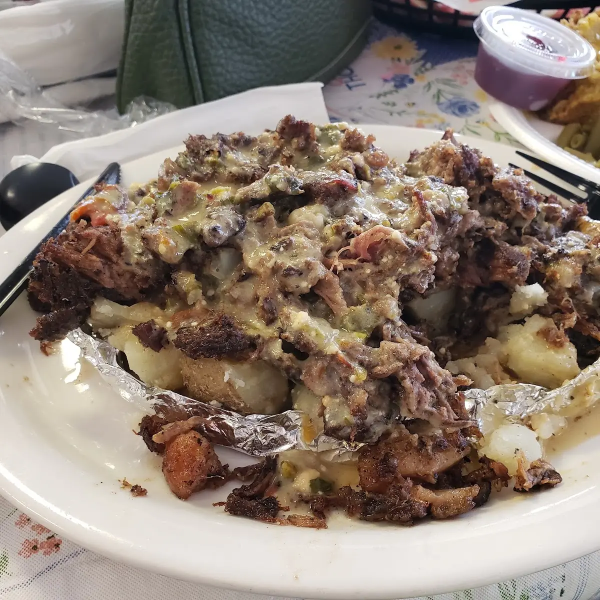 Baked Potato w Beef Brisket