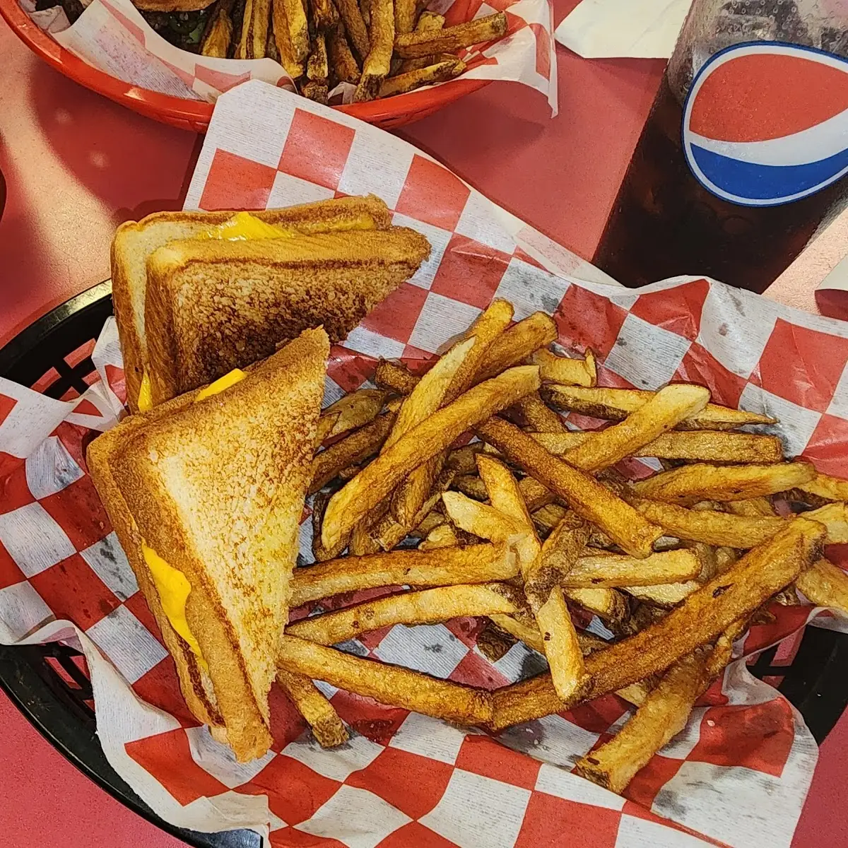 Grilled Cheese and Fries