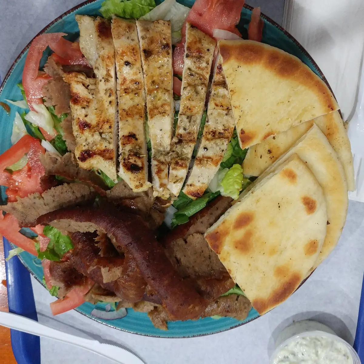 Chicken Gyro Salad